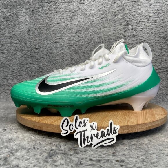 Nike Zoom Air Vapor Pro 1 Football Size 8.5 Men White Stadium Green HM8850-100